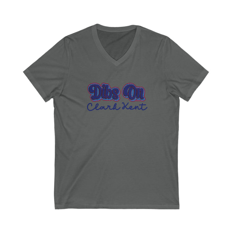 Dibs On Clark Kent V-Neck Tee - Fandom-Made