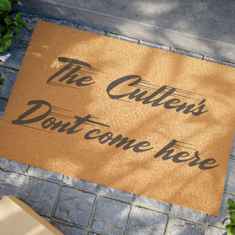 The Cullens Don't Come Here Doormat - Fandom-Made