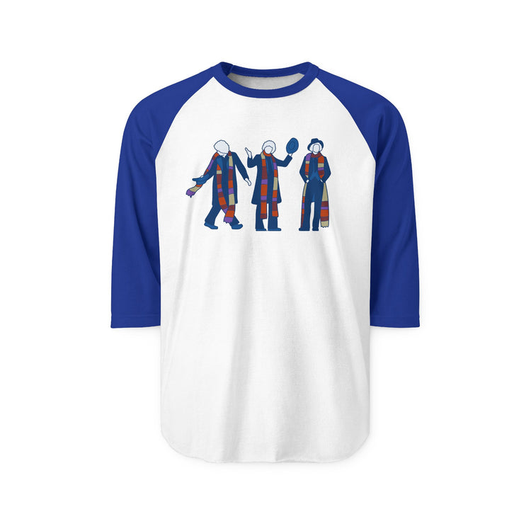 Fourth Doctor 3/4 Raglan Shirt - Fandom-Made