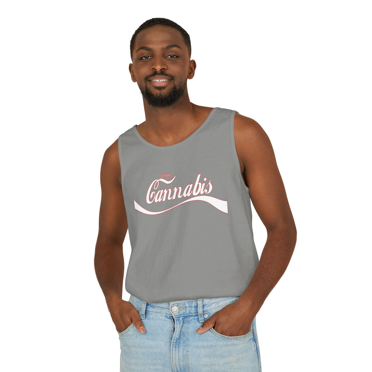 Enjoy Cannabis Tank Top - Fandom-Made