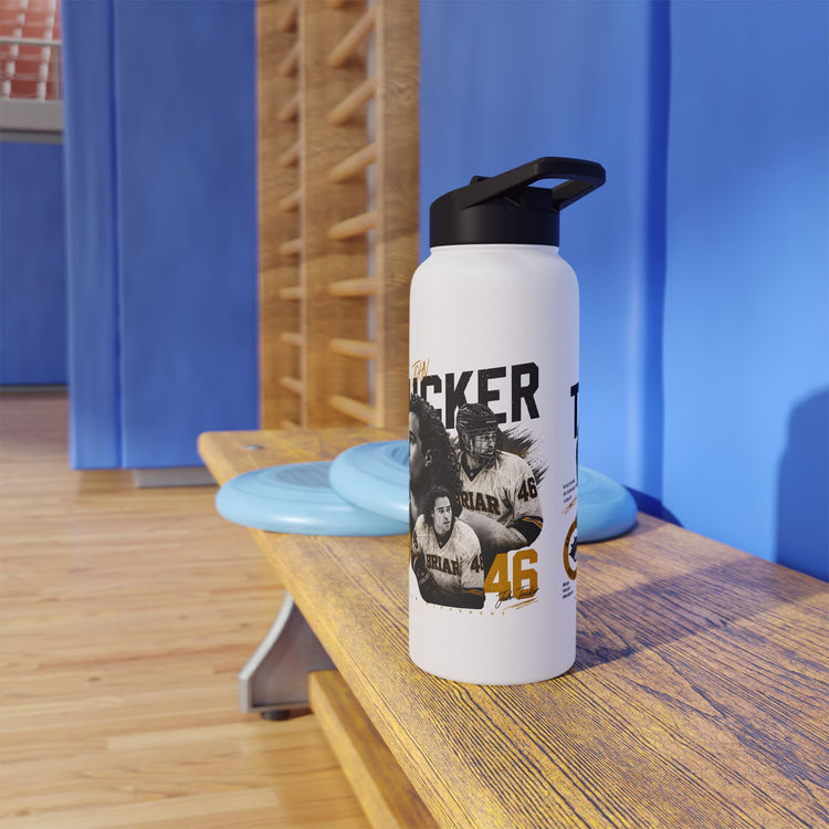 Tucker Collage Water Bottle