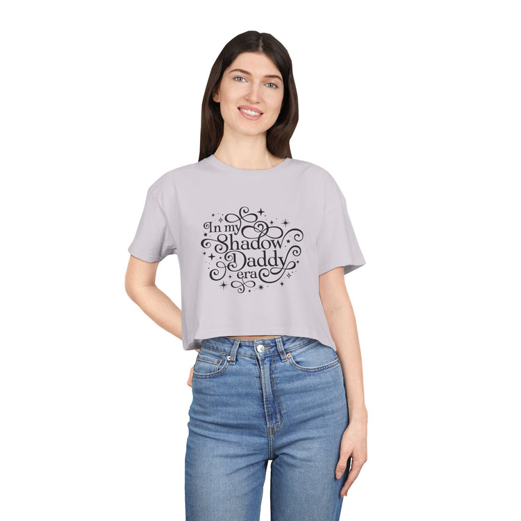 In My Shadow Daddy Era Crop Top - Fandom-Made