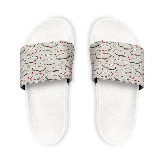 Tortured Friendship Bracelets All-Over Print Youth Slides - Fandom-Made