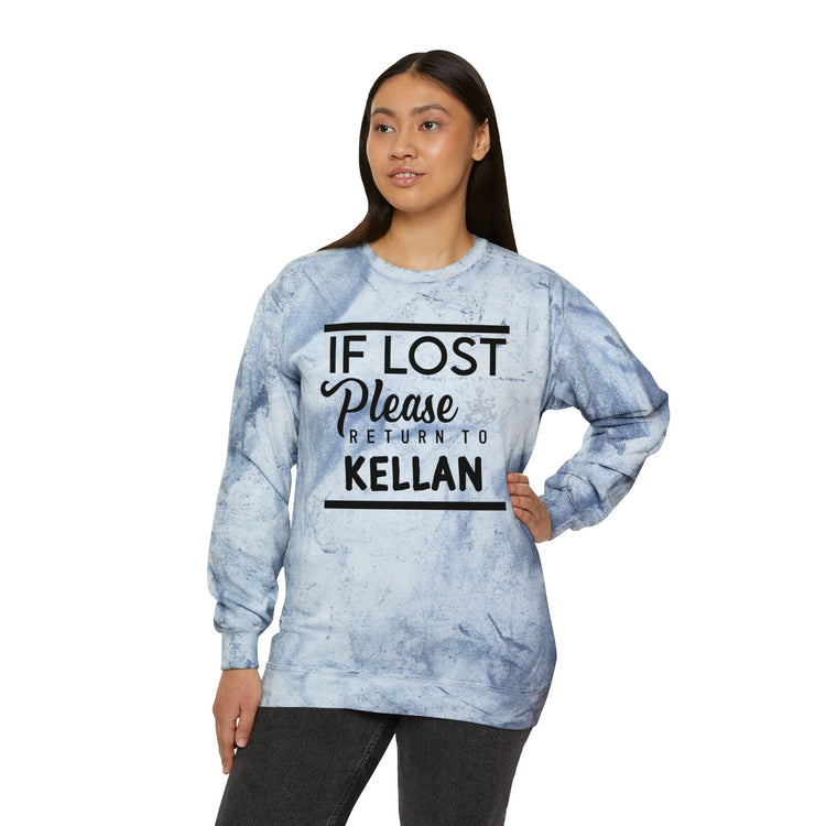 If Lost Return To Kellan Sweatshirt - Fandom-Made