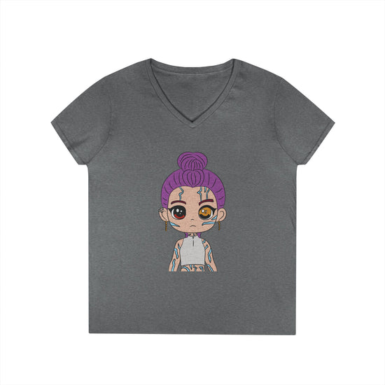 Rumi Demon Ladies' V-Neck Tee - Fandom-Made