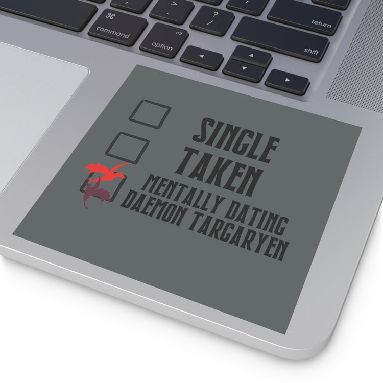 Mentally Dating Daemon Targaryen Square Sticker - Fandom-Made