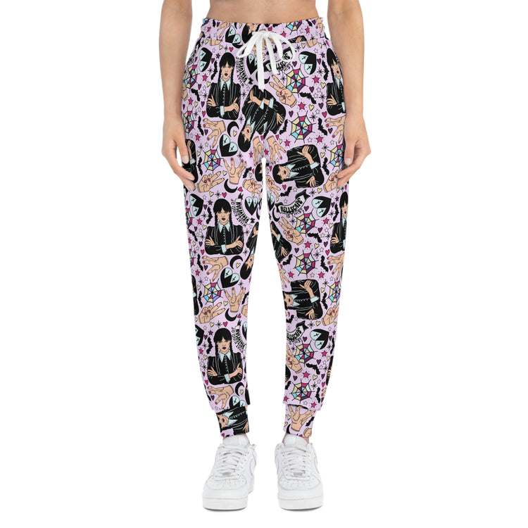 Wednesday All Over Print Joggers - Fandom-Made