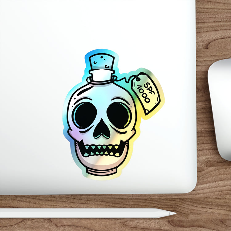 Skullscreen Holographic Sticker - Fandom-Made