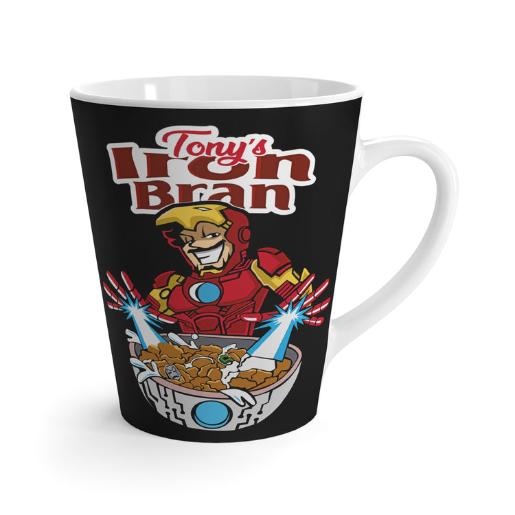 Tony's Iron Bran Latte Mug - Fandom-Made