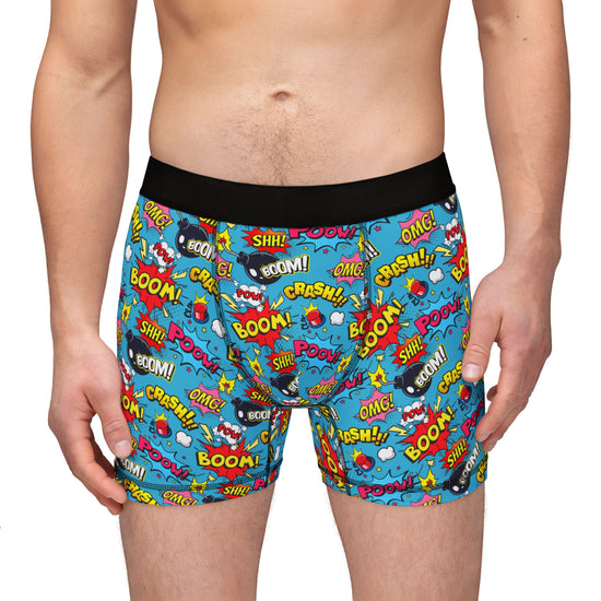 Comic Sounds Men's Boxers - Fandom-Made