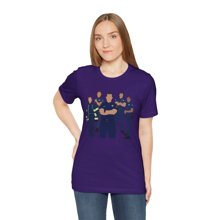 9-1-1 Group T-Shirt - Fandom-Made