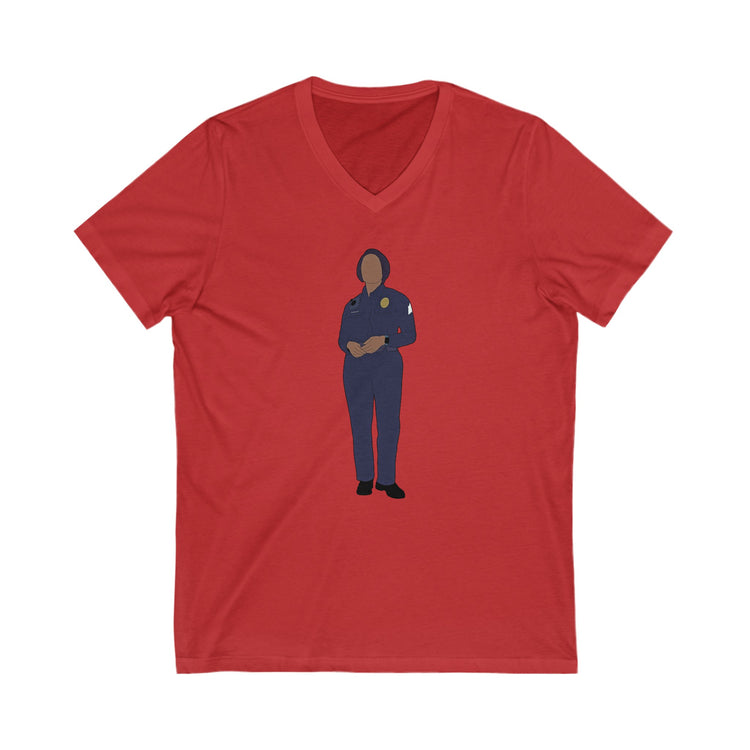 Athena Grant V-Neck Tee - Fandom-Made