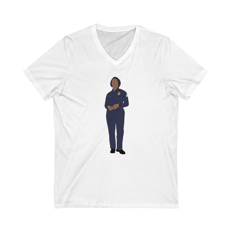 Athena Grant V-Neck Tee - Fandom-Made