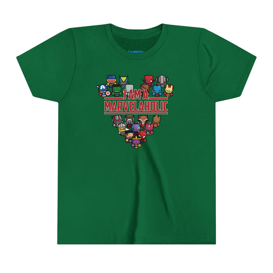 Marvelaholic Youth Tee - Fandom-Made