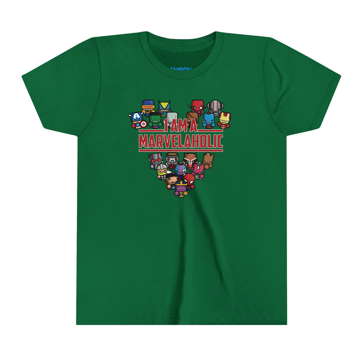 Marvelaholic Youth Tee - Fandom-Made