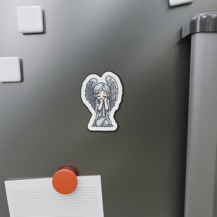 Weeping Angel Die-Cut Magnets - Fandom-Made