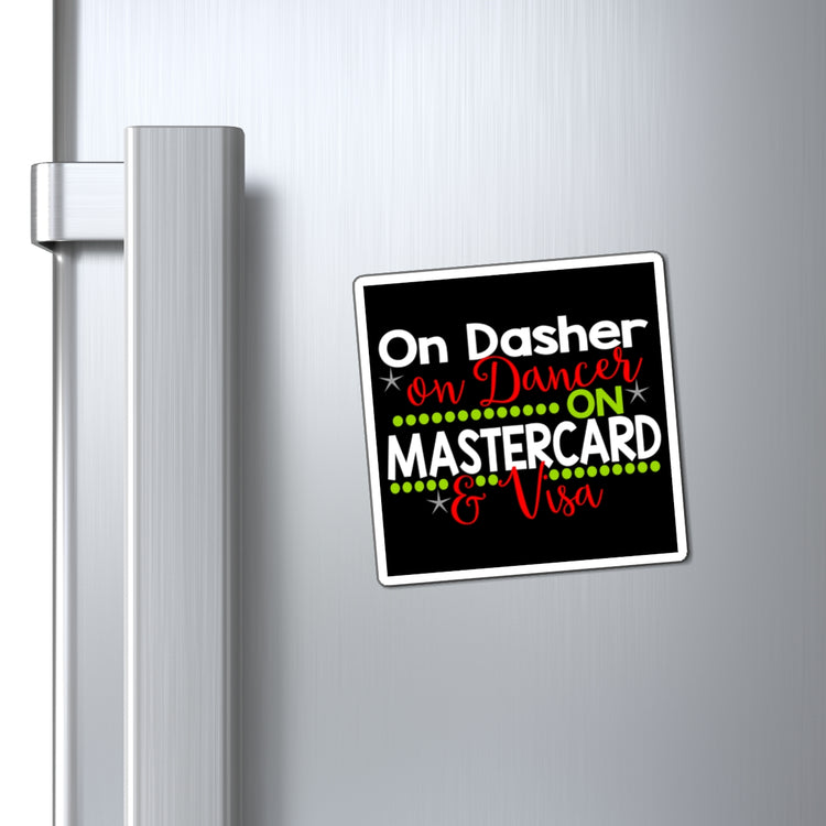On Dasher On Dancer Magnet - Fandom-Made