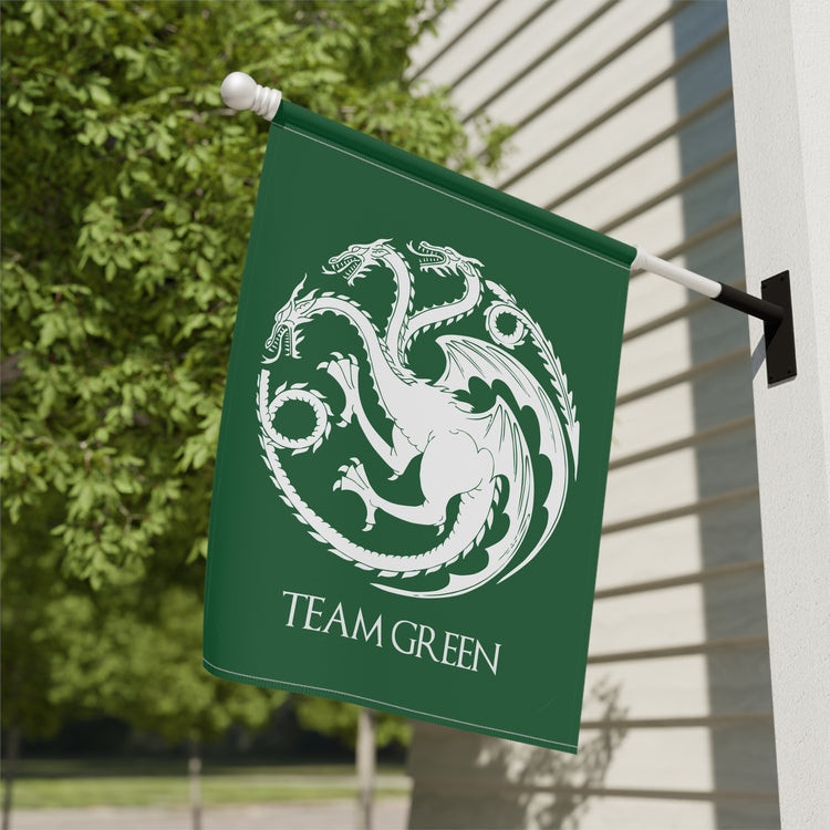 Team Green Garden & House Banner