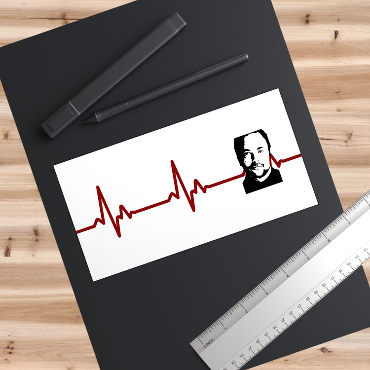 My Heart Beats For The King Of Hell Bumper Sticker - Fandom-Made