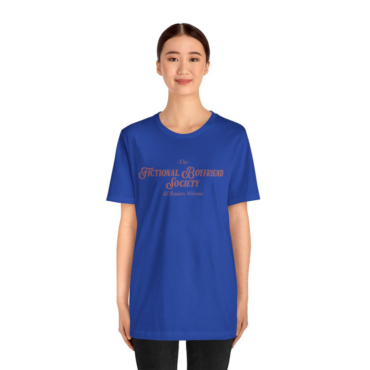 Fictional Boyfriend Society Unisex T-Shirt - Fandom-Made