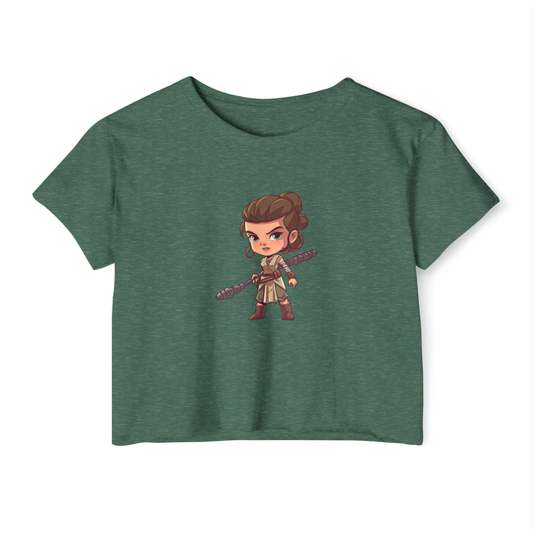 Rey Skywalker Women's Festival Crop Top - Fandom-Made