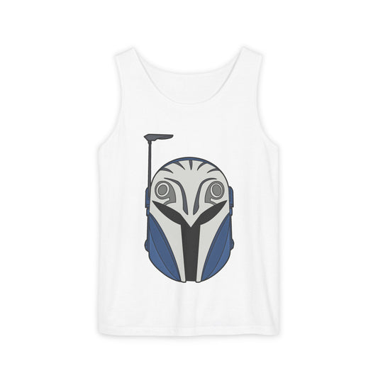 Bo Katan Helmet Unisex Tank Top - Fandom-Made