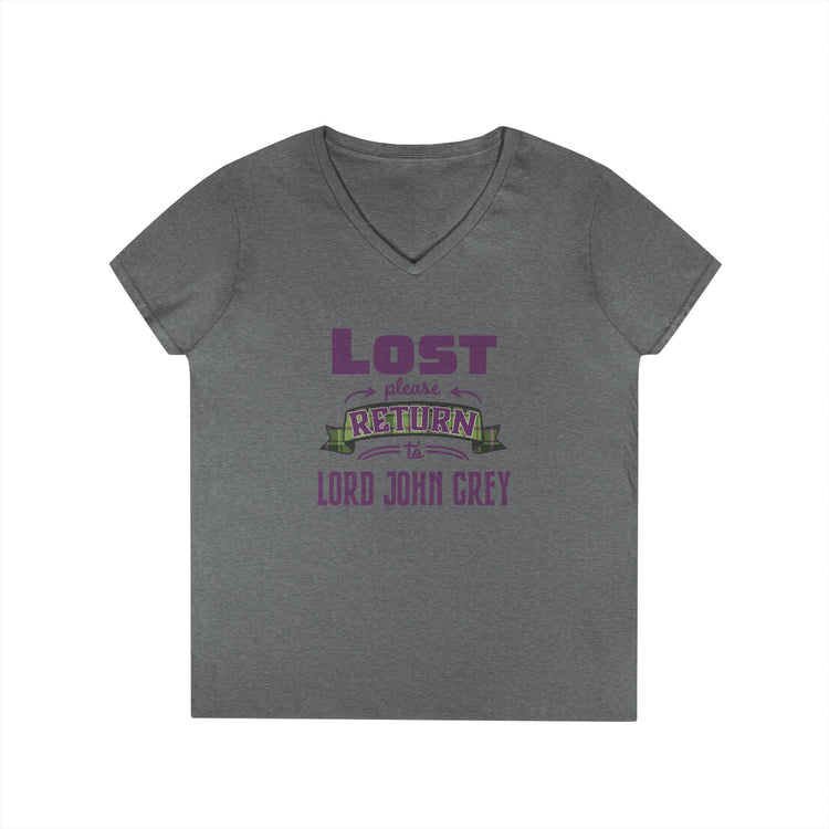 Lost Return To... Lord John Grey V-Neck Tee - Fandom-Made