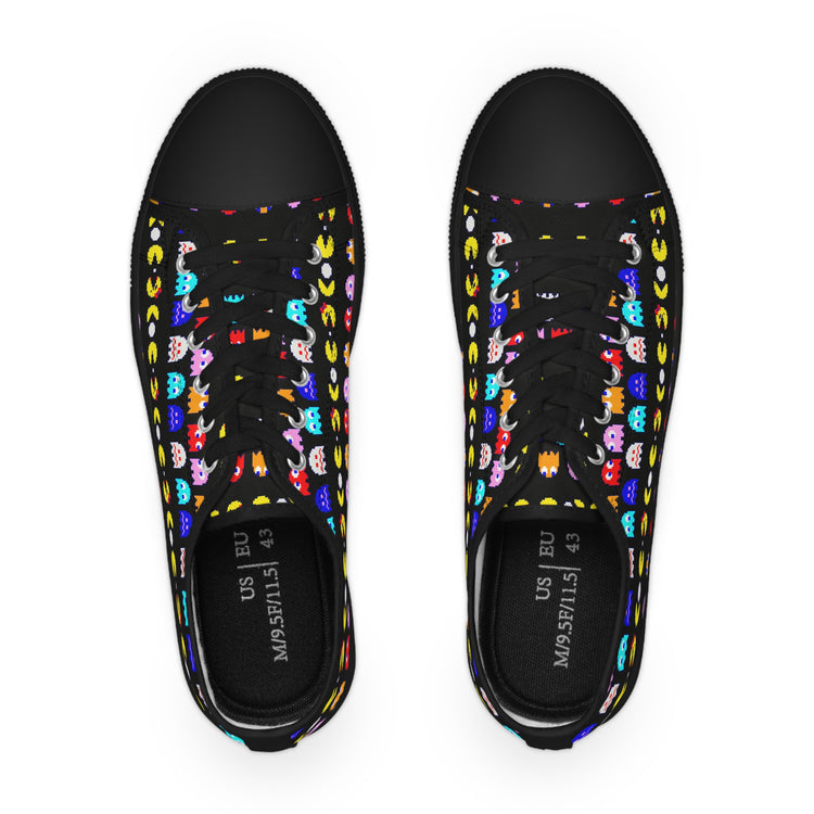 PacMan Men's Low Top Sneakers - Fandom-Made