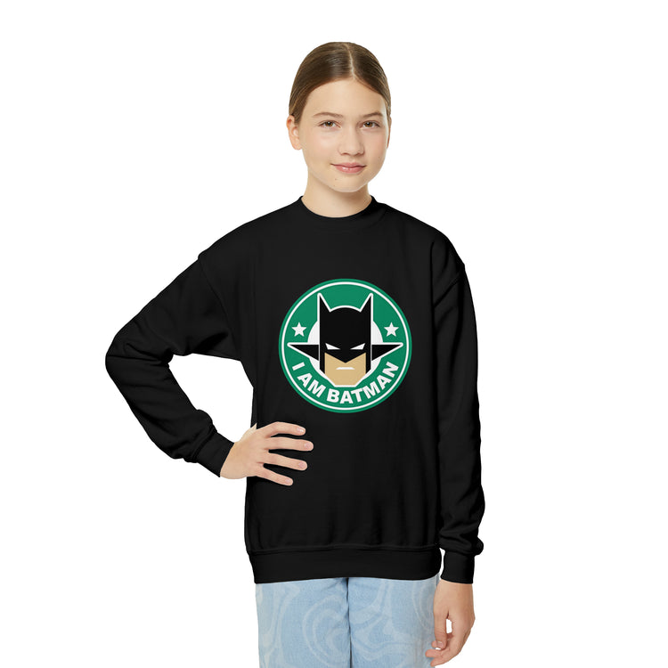 I Am Batman Youth Sweatshirt - Fandom-Made