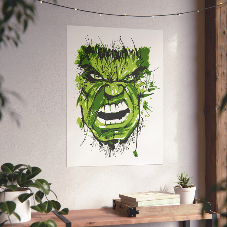 Hulk Face Poster