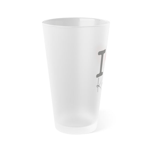 I Love Karen Pirie Pint Glass - Fandom-Made