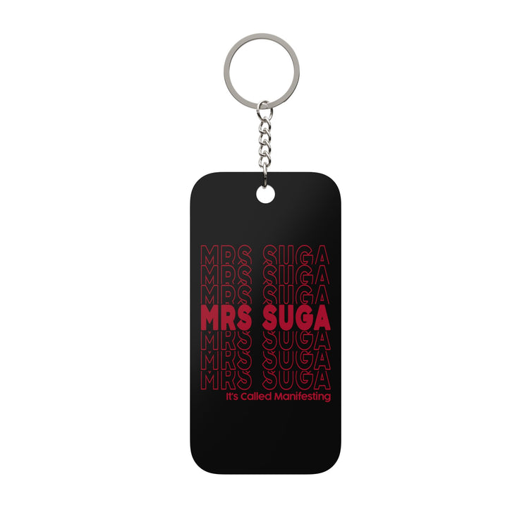 BTS Love Suga Double-Sided Keychain Charm