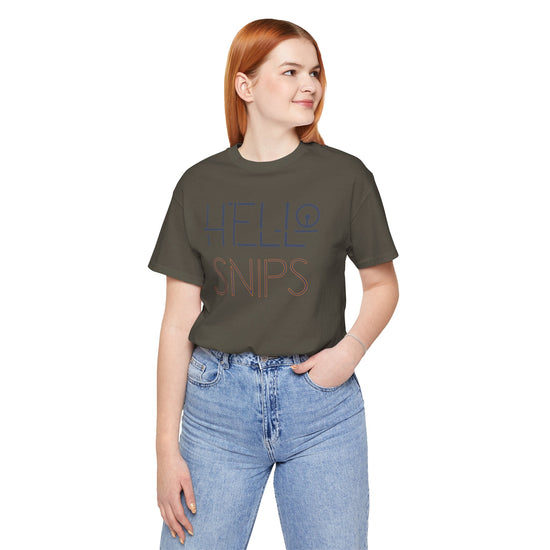 Hello Snips T-Shirt - Fandom-Made