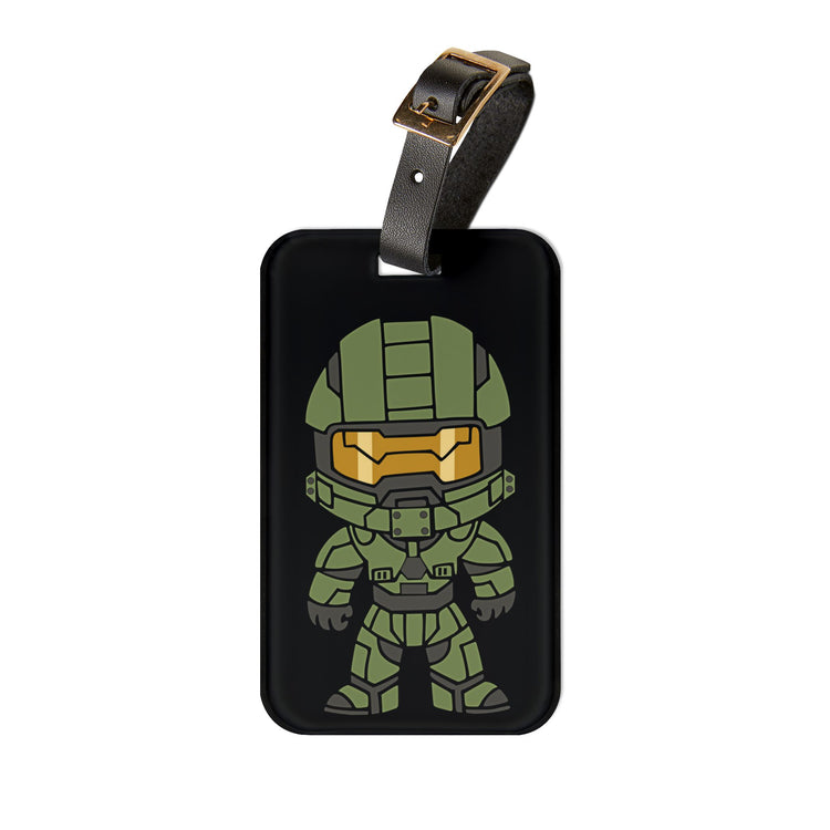 Master Chief Luggage Tag - Fandom-Made