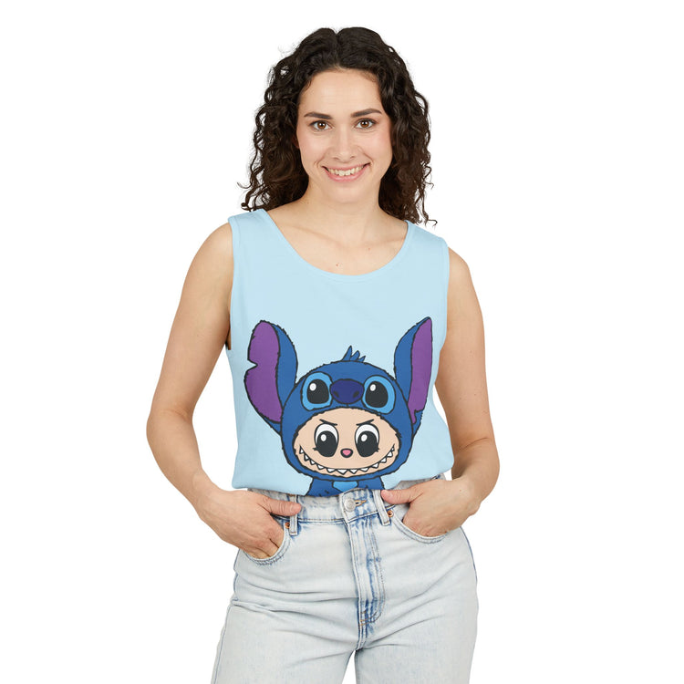 Bubu Stitch Tank Top - Fandom-Made