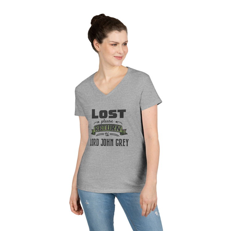 Lost Return To... Lord John Grey V-Neck Tee - Fandom-Made