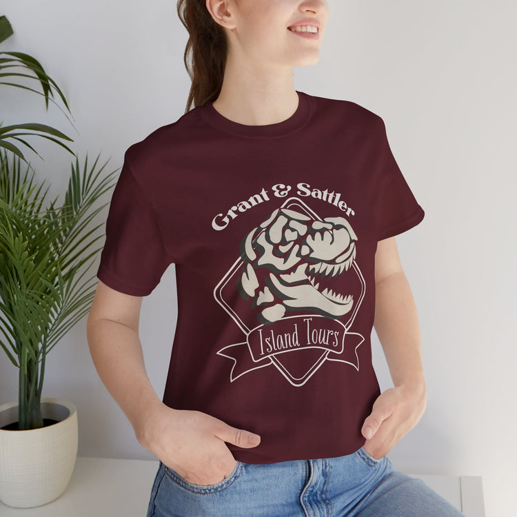 Grant & Sattler Island Tours T-Shirt - Fandom-Made