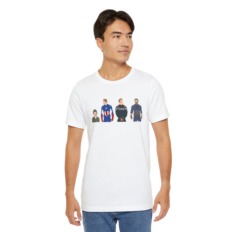 Steve Rogers Captain America Unisex T-Shirt - Fandom-Made