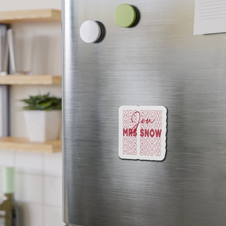 Mrs. Jon Snow Die-Cut Magnet