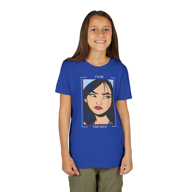I'd Be The Man Youth Tee - Fandom-Made
