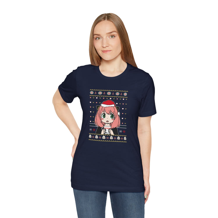 Anya Forger Ugly Christmas Sweater Unisex T-Shirt - Fandom-Made