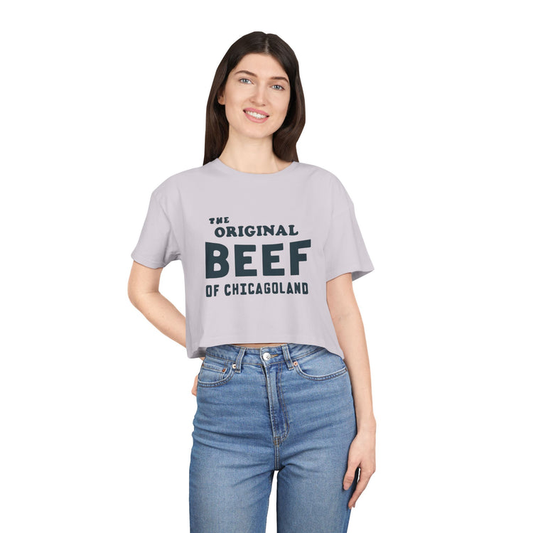The Original Beef Crop Top - Fandom-Made
