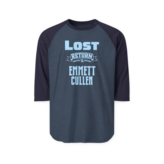 Lost Return To Emmett Cullen 3/4 Raglan Shirt - Fandom-Made