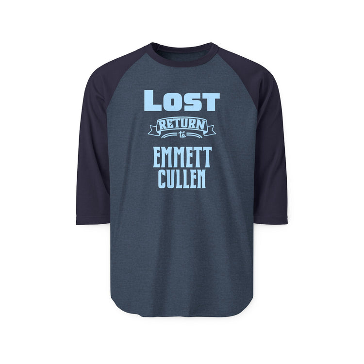 Lost Return To Emmett Cullen 3/4 Raglan Shirt - Fandom-Made