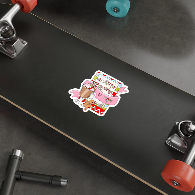 All I Want For Christmas Is More Books-Die Cut Sticker - Fandom-Made