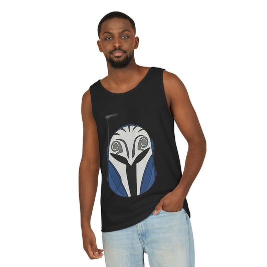 Bo Katan Helmet Unisex Tank Top - Fandom-Made