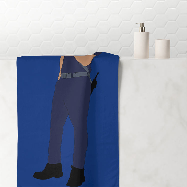 Chimney Han Beach Towel - Fandom-Made