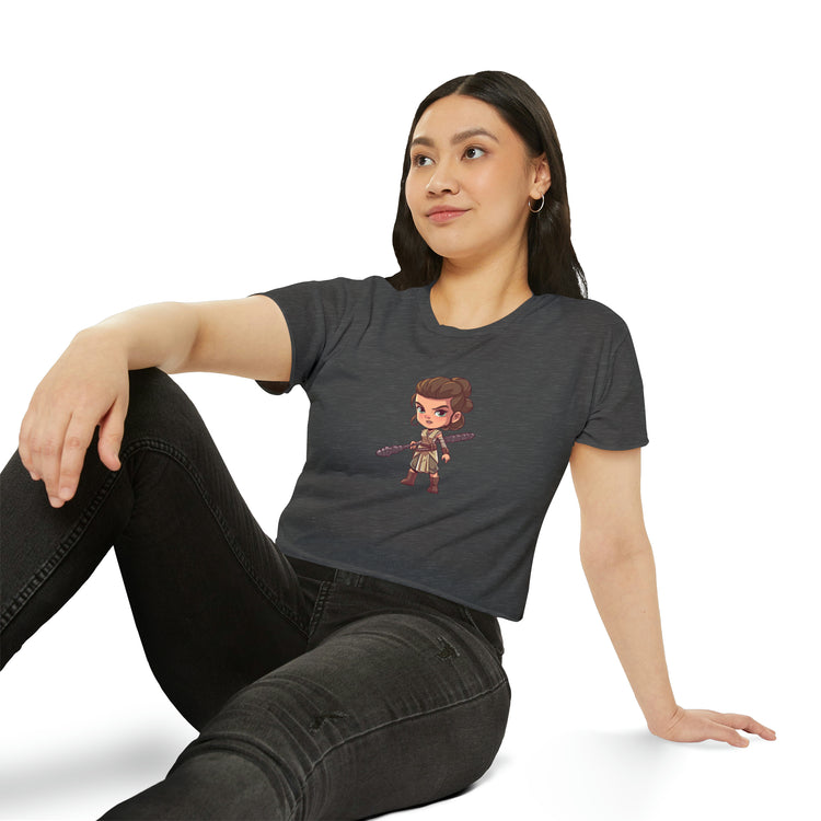 Rey Skywalker Women's Festival Crop Top - Fandom-Made