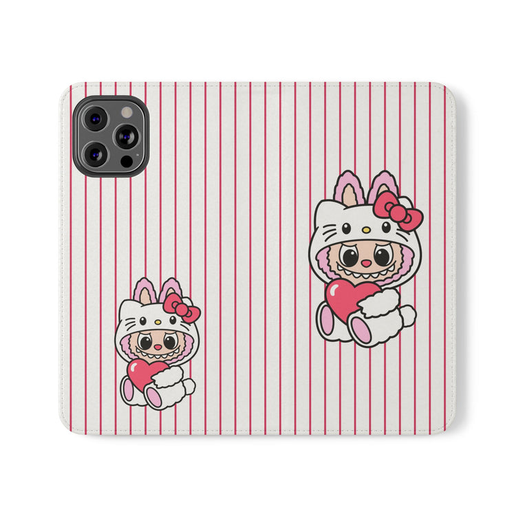 Bubu Kitty Flip Case - Fandom-Made