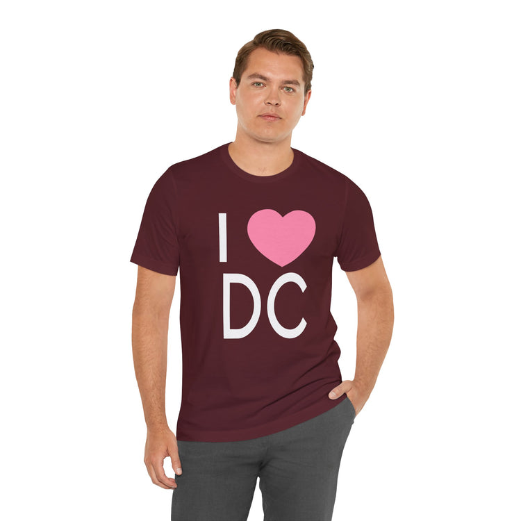 I Love DC Unisex T-Shirt - Fandom-Made